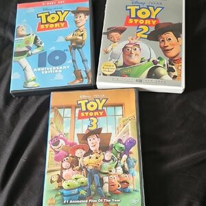 Disney Pixar Toy Story 1,2,3 DVD